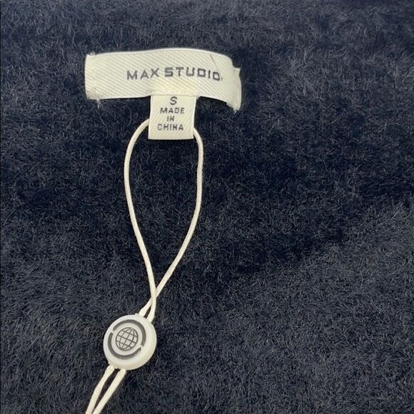 NWT MAX STUDIO Faux Fur Soft Open Cardigan SMALL - Picture 12 of 15